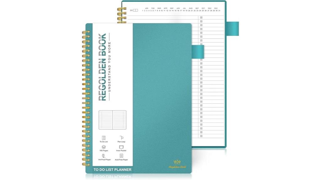 golden to do notebook