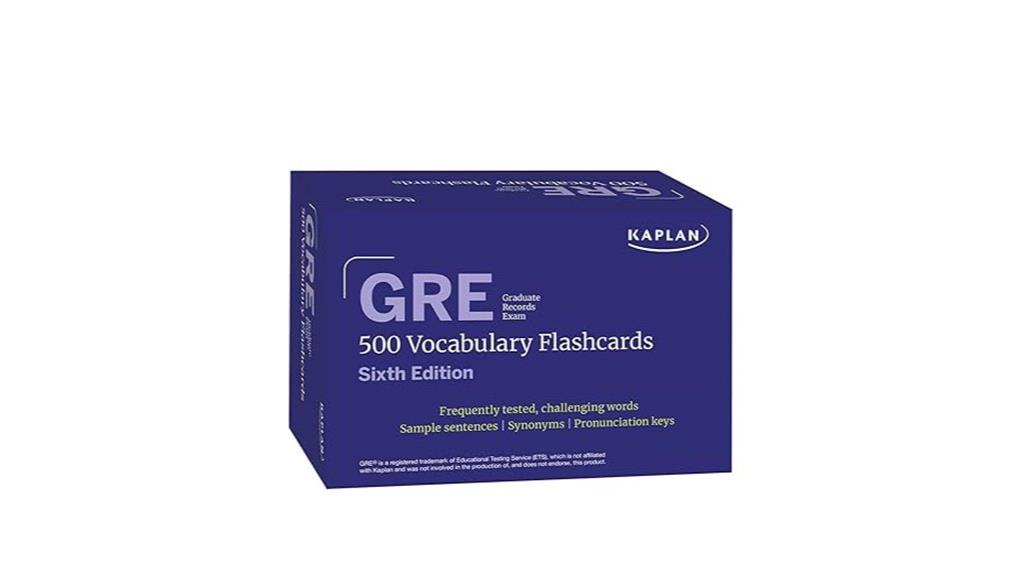 gre vocabulary flashcards with online access