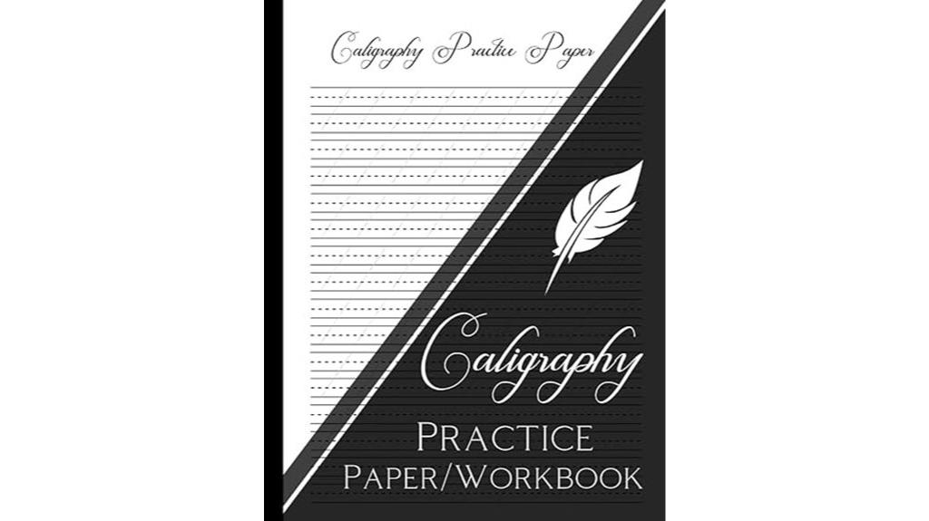 hand lettering practice workbook