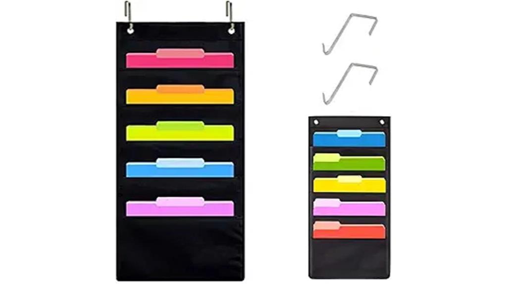 hanging wall file organizer