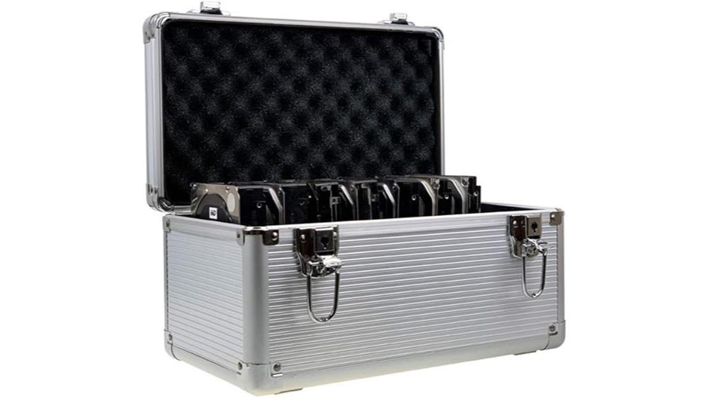 hard drive storage case