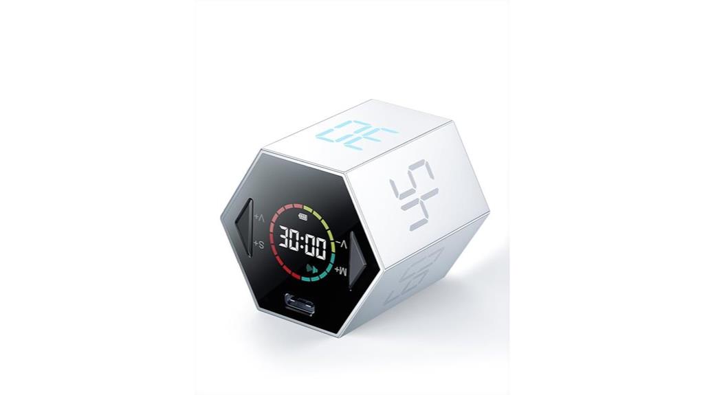 hexagon timer cube