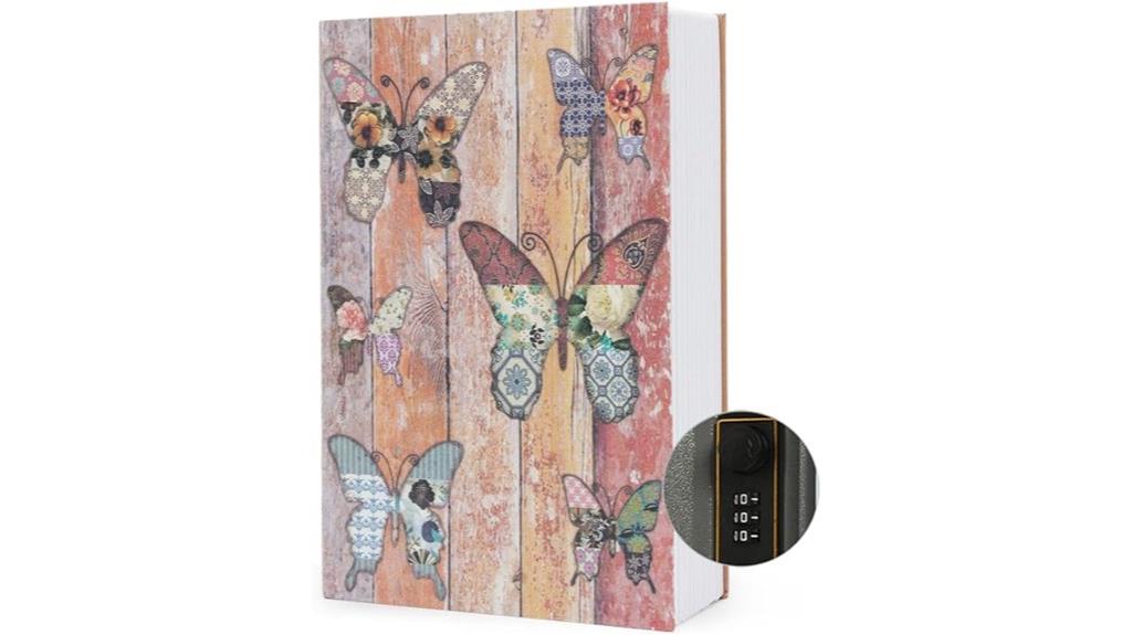 hidden combination lock box