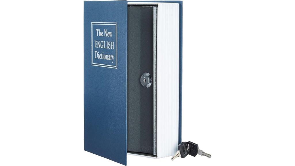 hidden metal lock box