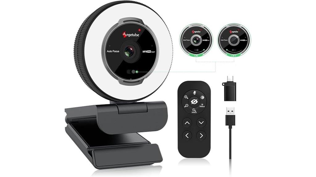 high quality streaming webcam features