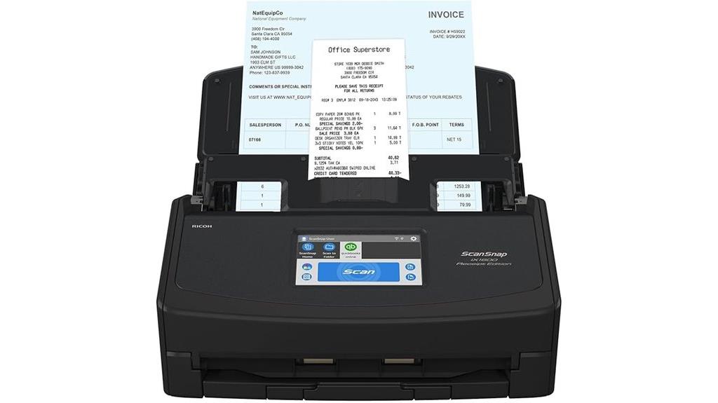 high speed desktop scanner