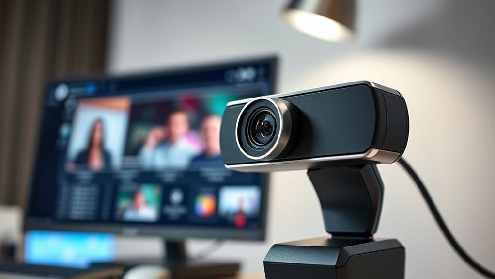 key streaming webcam features
