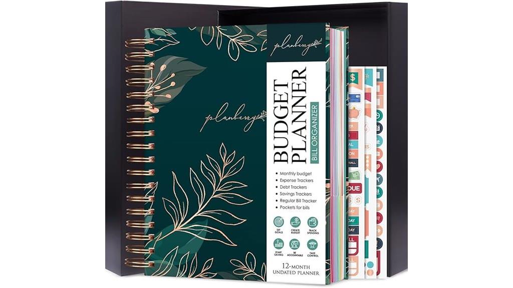 large budget monthly organizer