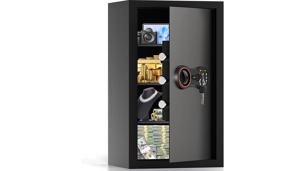 large digital safe with alarm