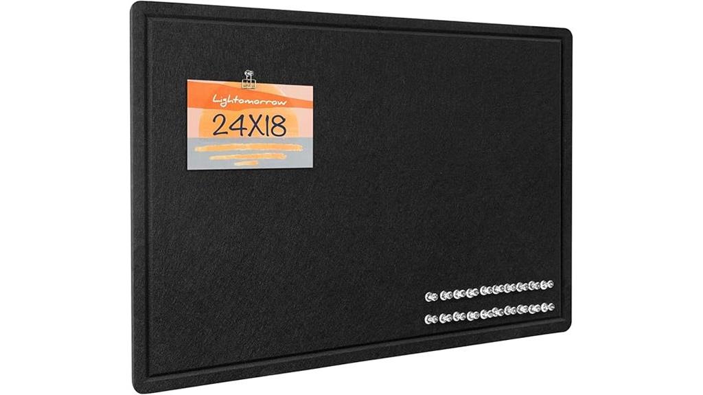 large felt pin board