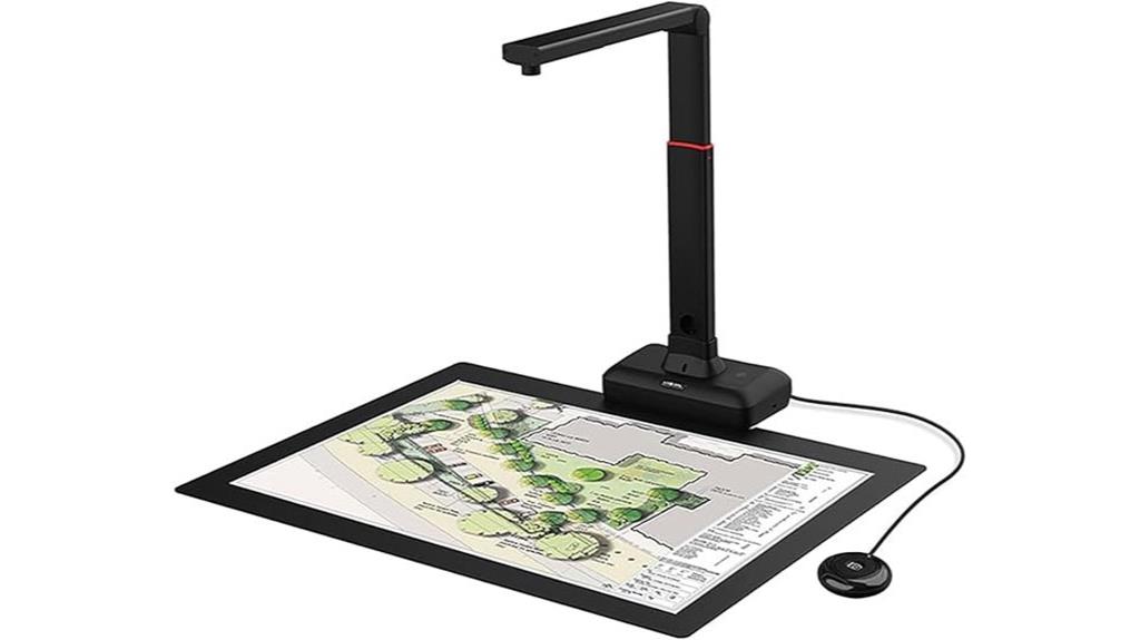 large format document scanner