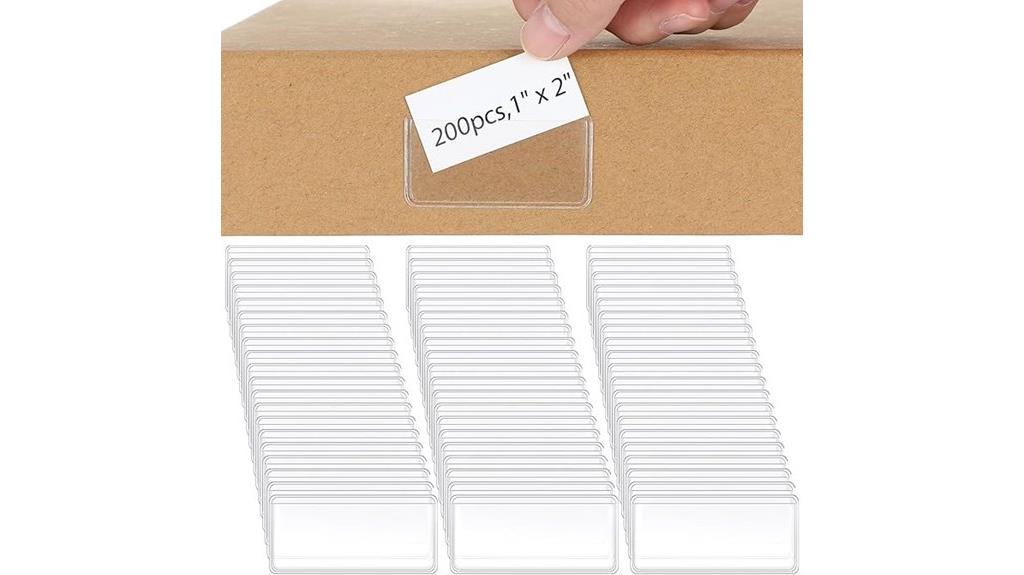 large label holder pack