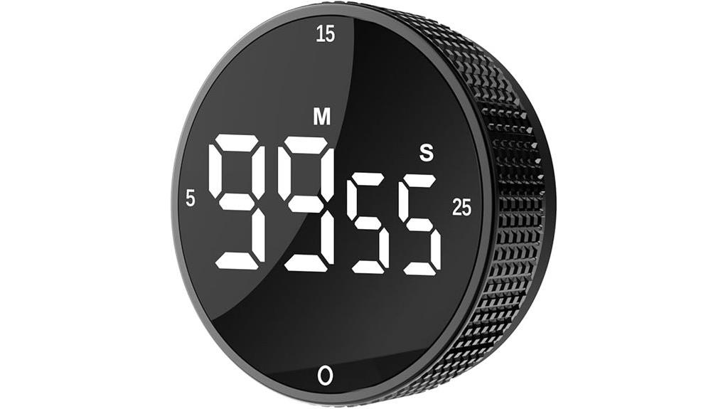 large led magnetic timer
