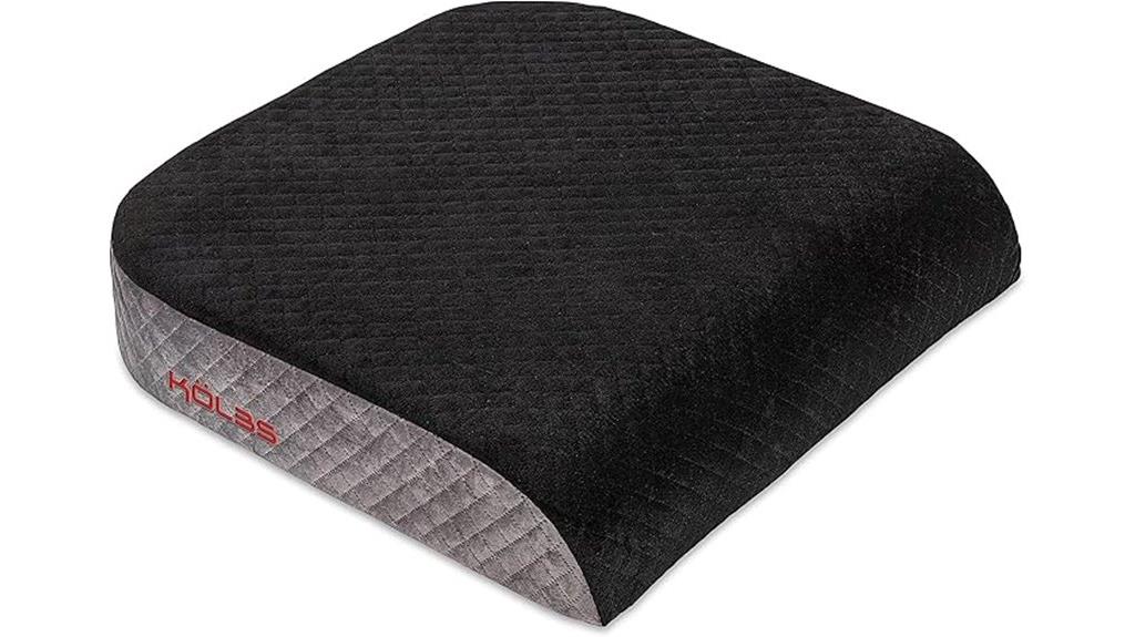 large plush velvet cushion