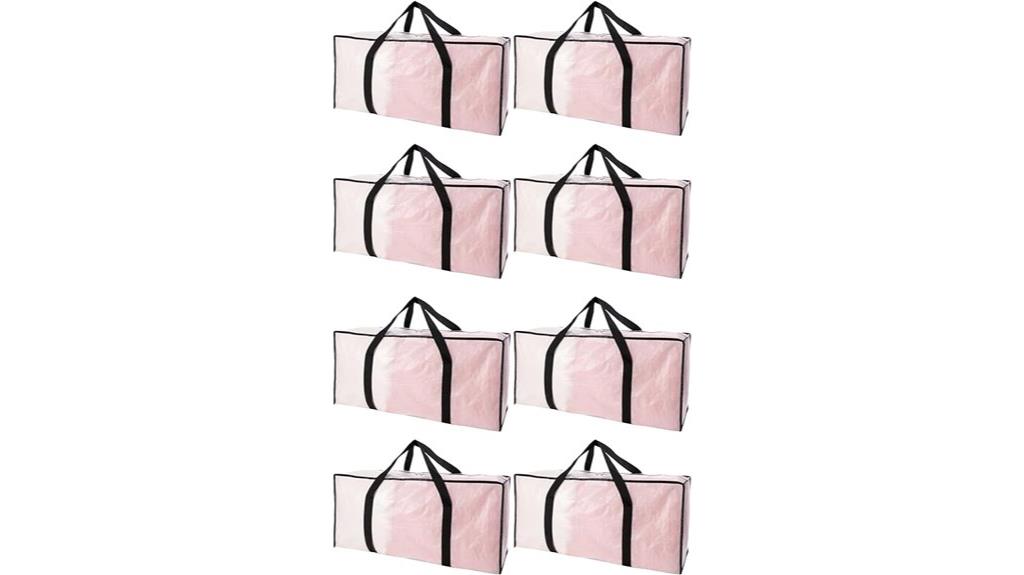 large zipper handle bags