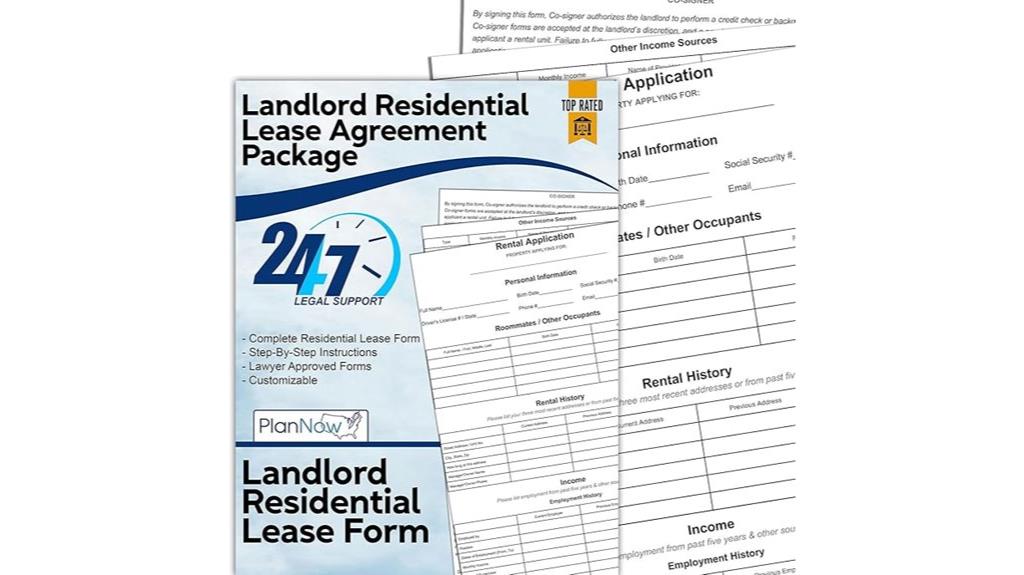 lease forms and applications