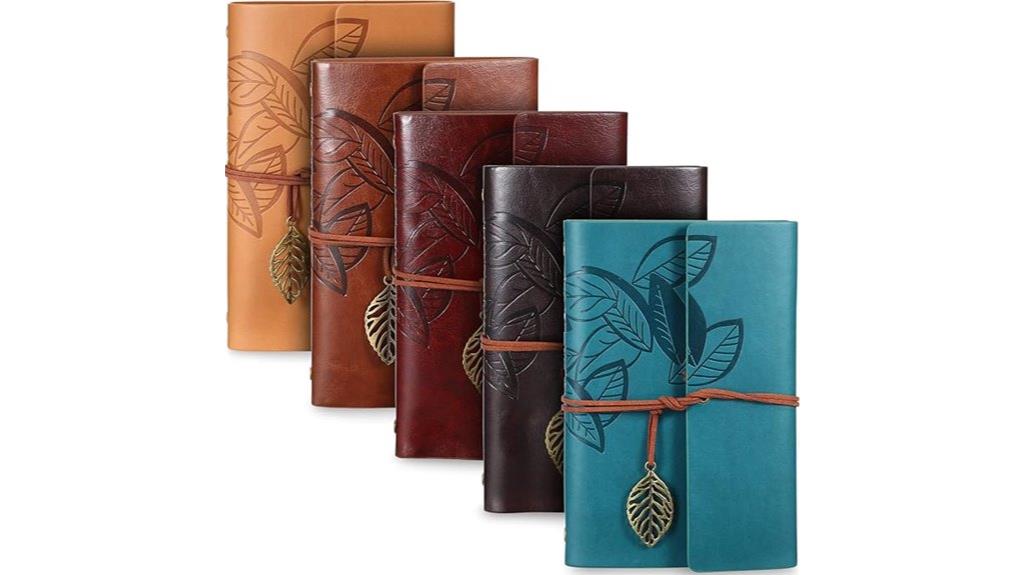 leather journal set