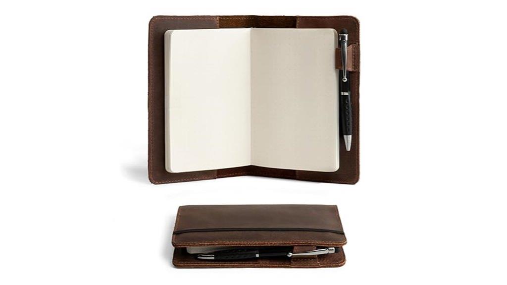 leather notebook cover for leuchtturm
