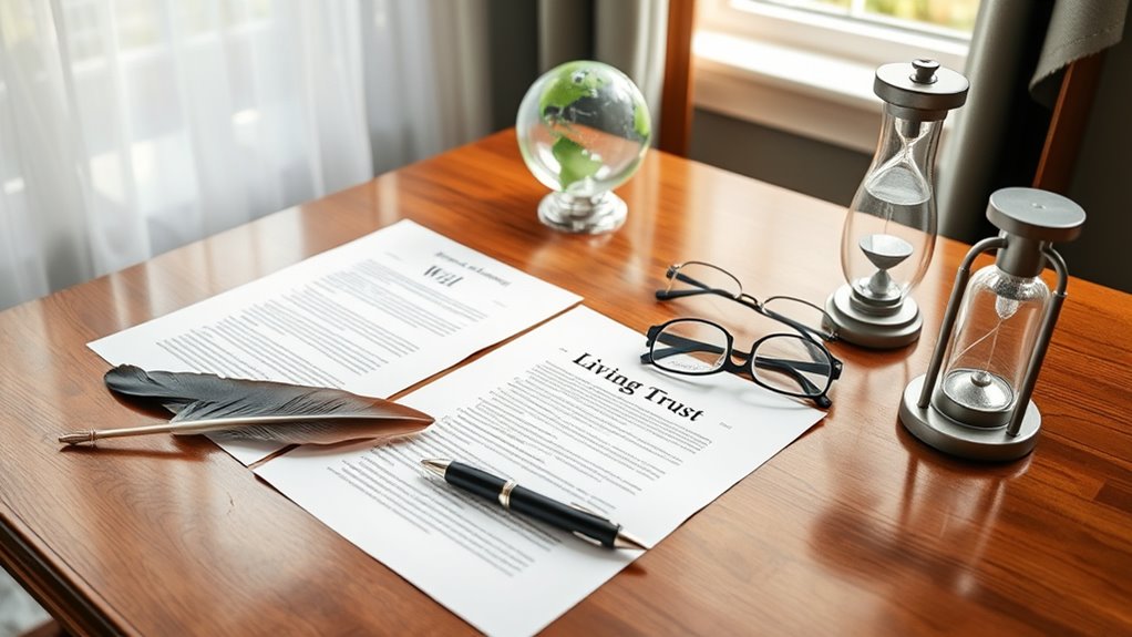 living trust manages incapacity