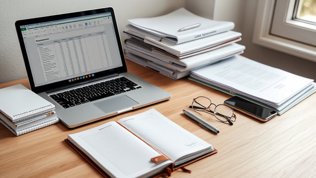 loan and mortgage paperwork