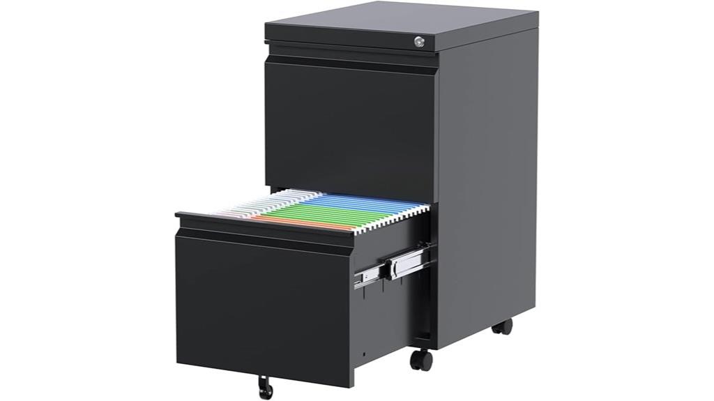 lockable metal filing cabinet