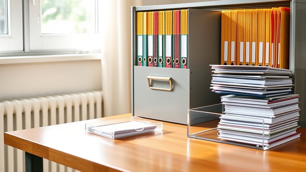 maintain organized document system