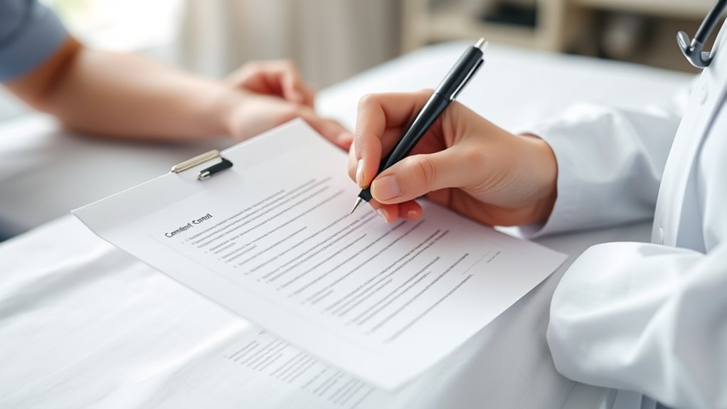 medical consent form details