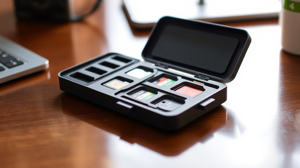 memory card storage considerations