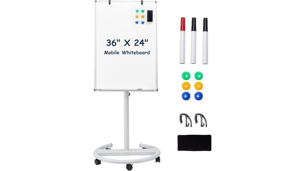 mobile whiteboard stand