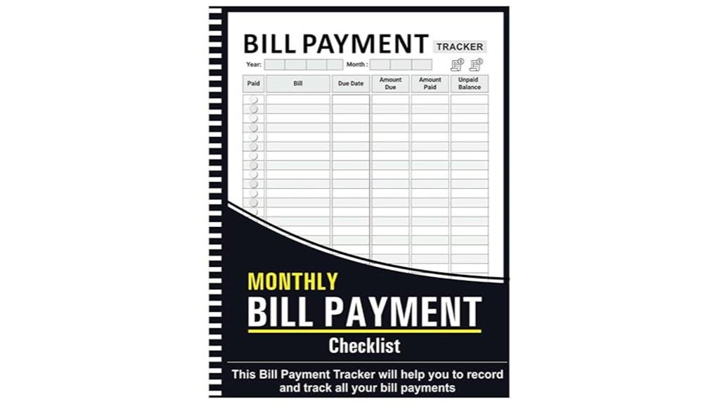 monthly bill payment organizer