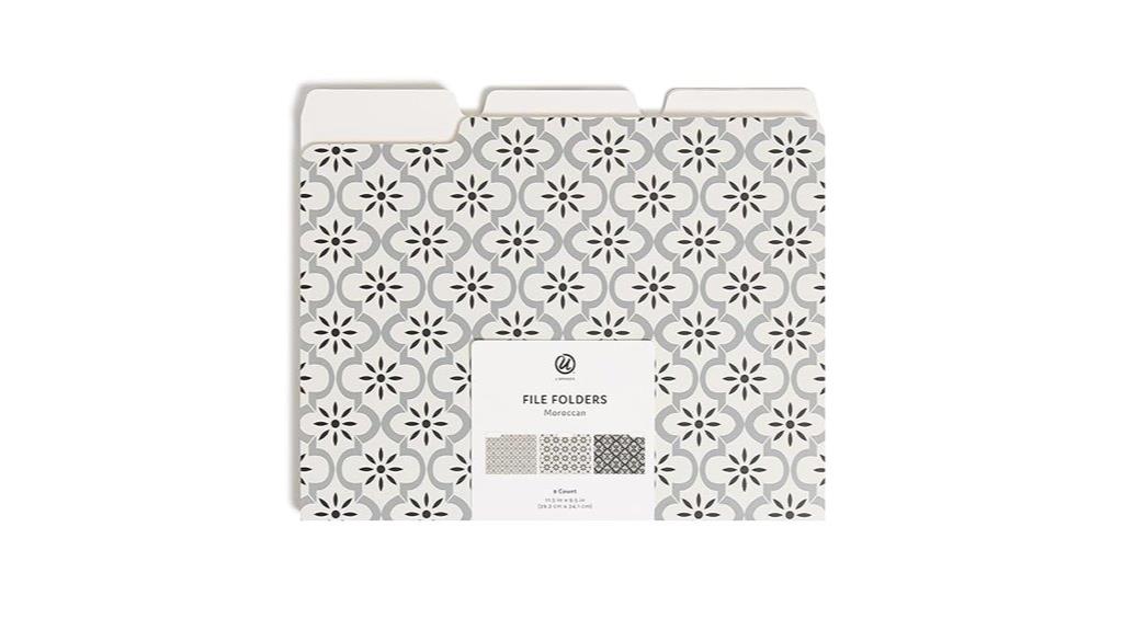 moroccan u brands folders