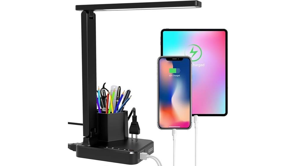 multi function led desk lamp