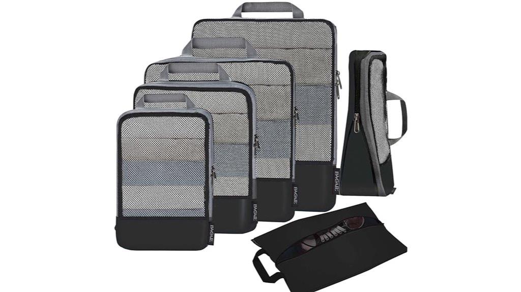 multiple set travel organizers