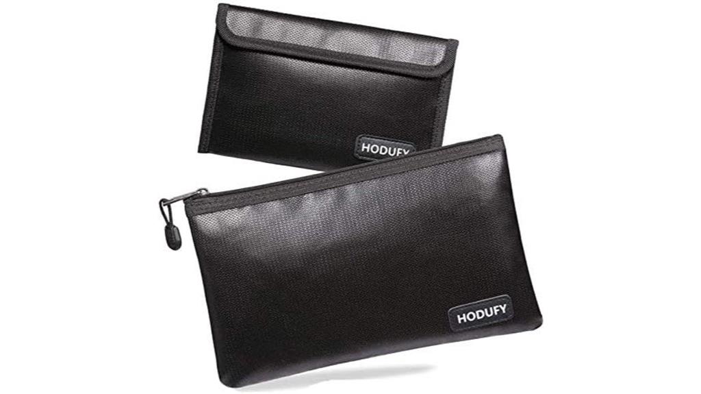 multiple sizes fireproof bag