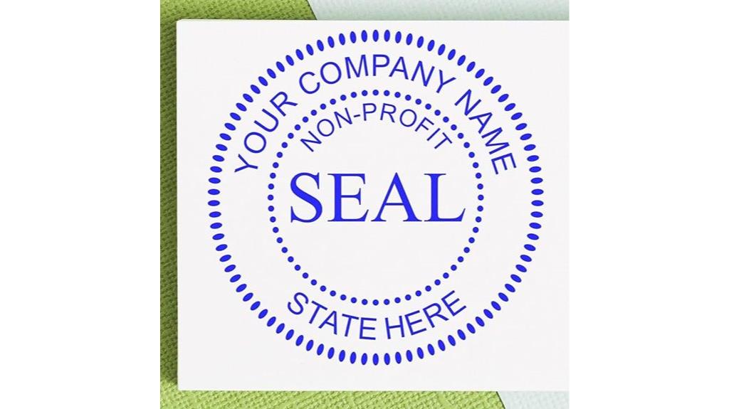 non profit seal stamp