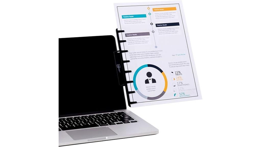 note tower document holder