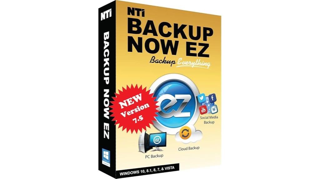 nti backup software two