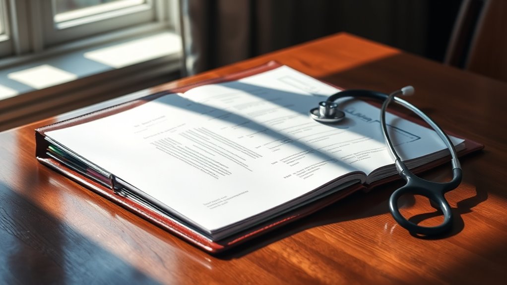 organize personal medical files