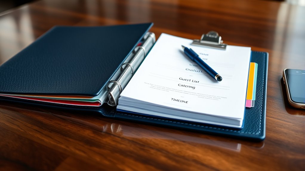 organized event planning system