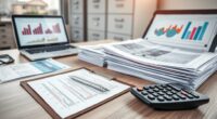 organizing business audit files