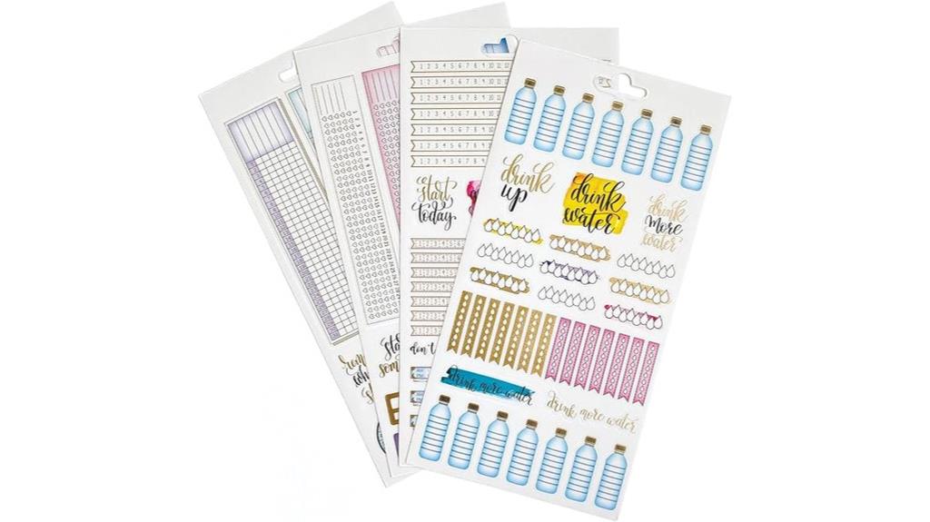 paper house planner stickers