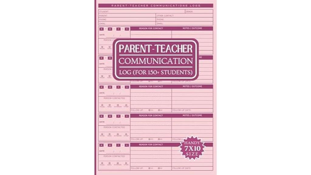 parent teacher communication records