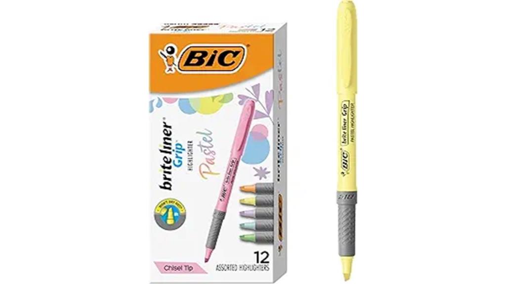 pastel highlighter pen set