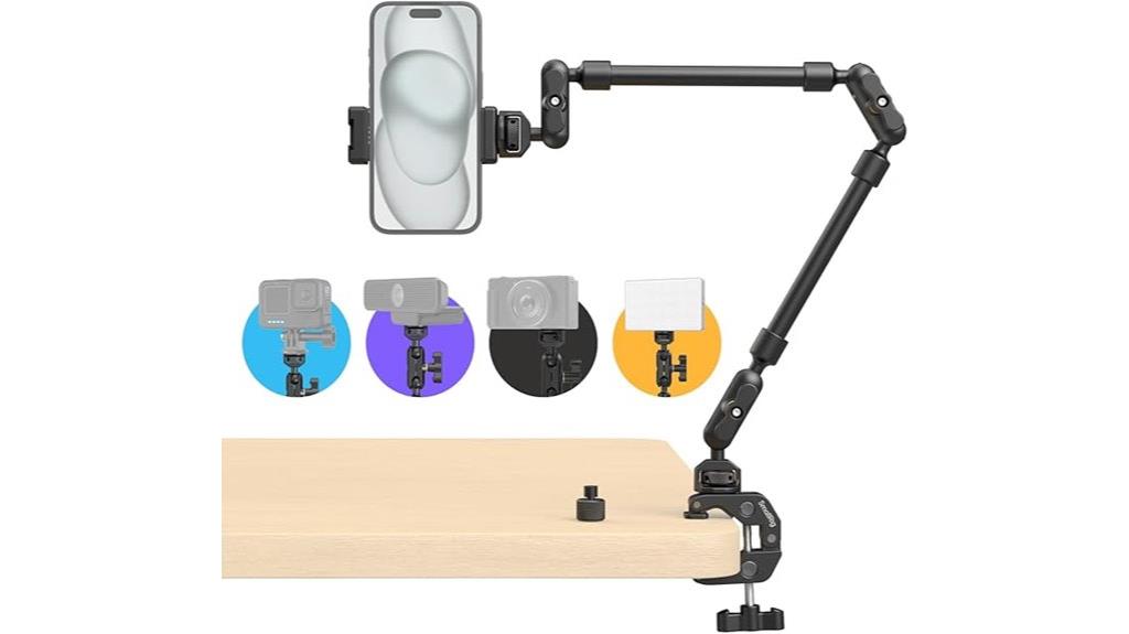 photography gear accessory clamp