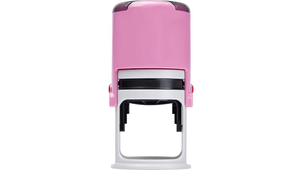pink georgia notary stamp