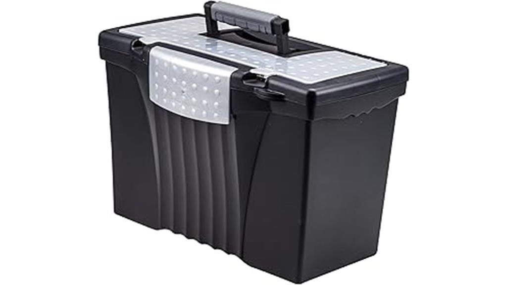 portable file storage box