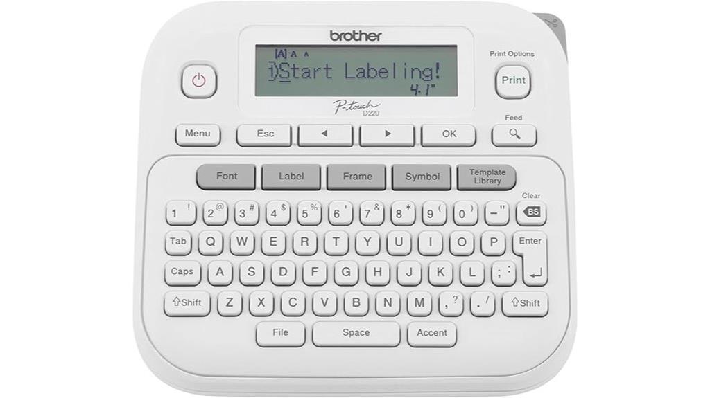 portable home label printer