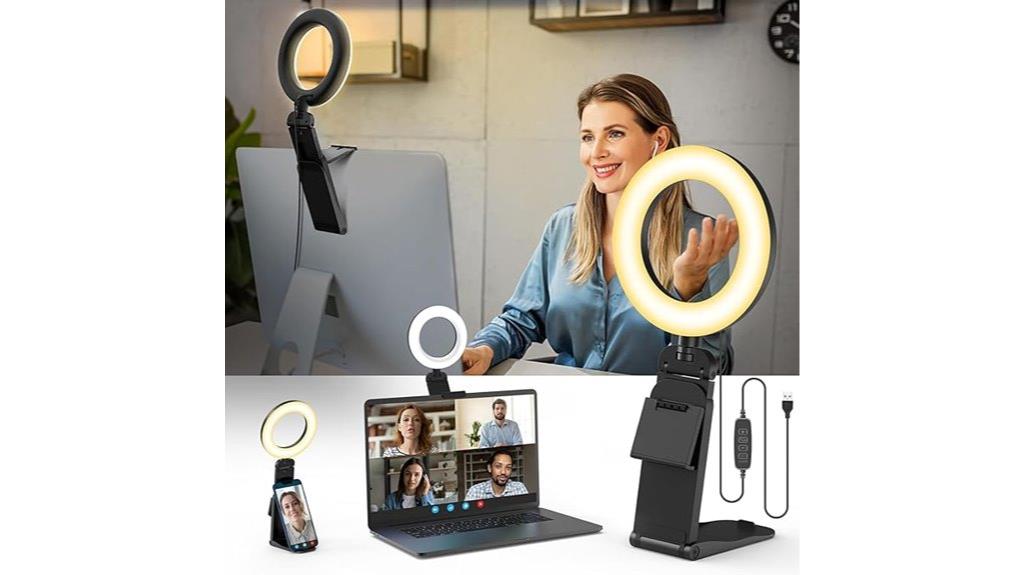 portable led ring light