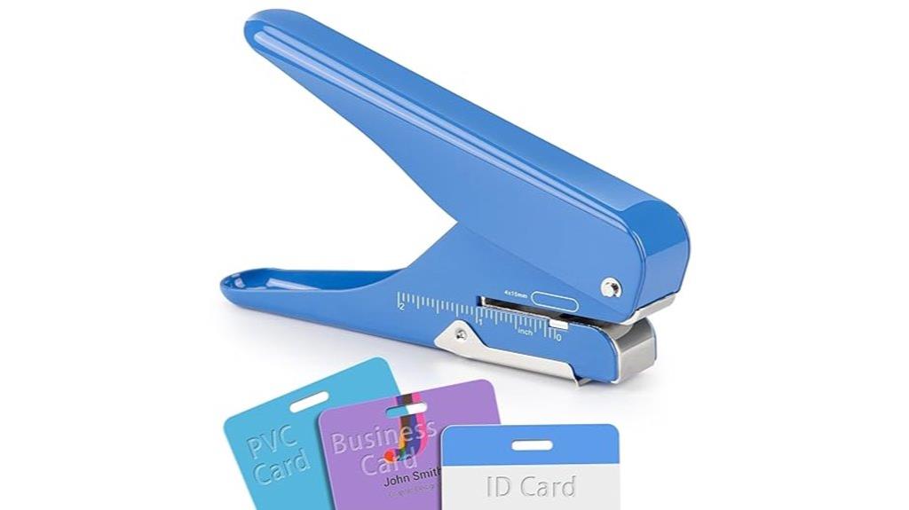 portable pvc badge punch