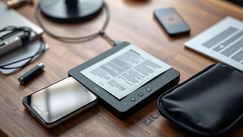 portable scanner selection criteria